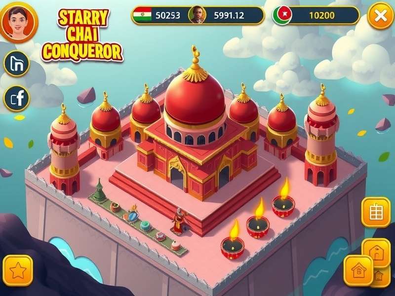 Starry Chai Conqueror download growth chart in India